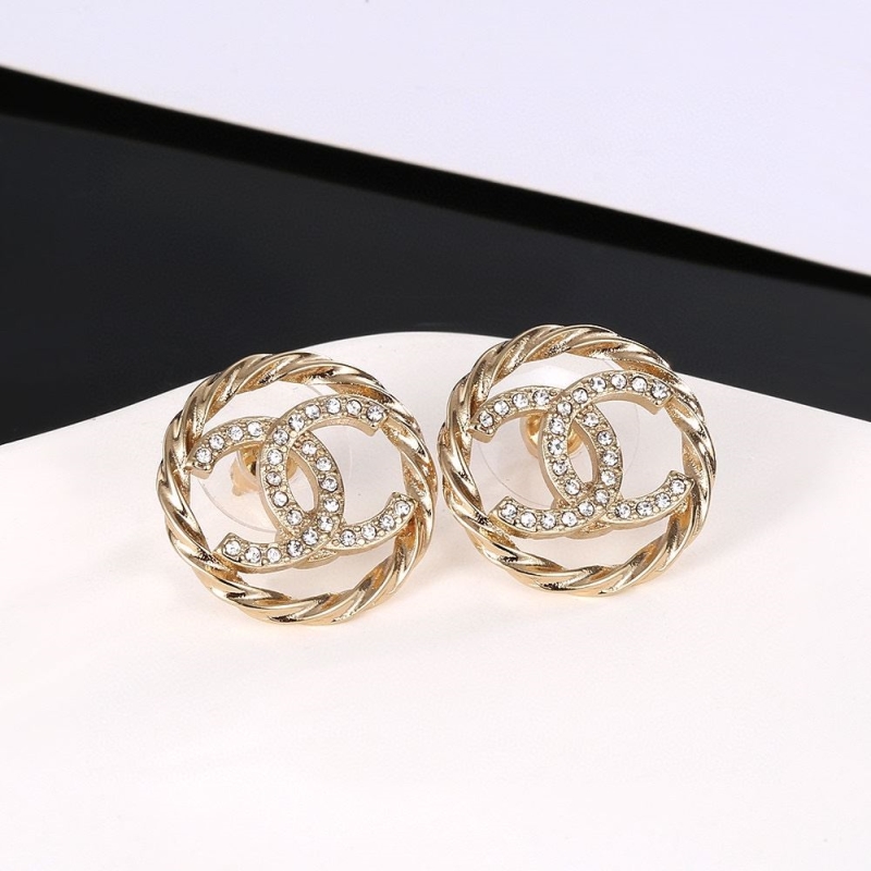Ch*el earrings